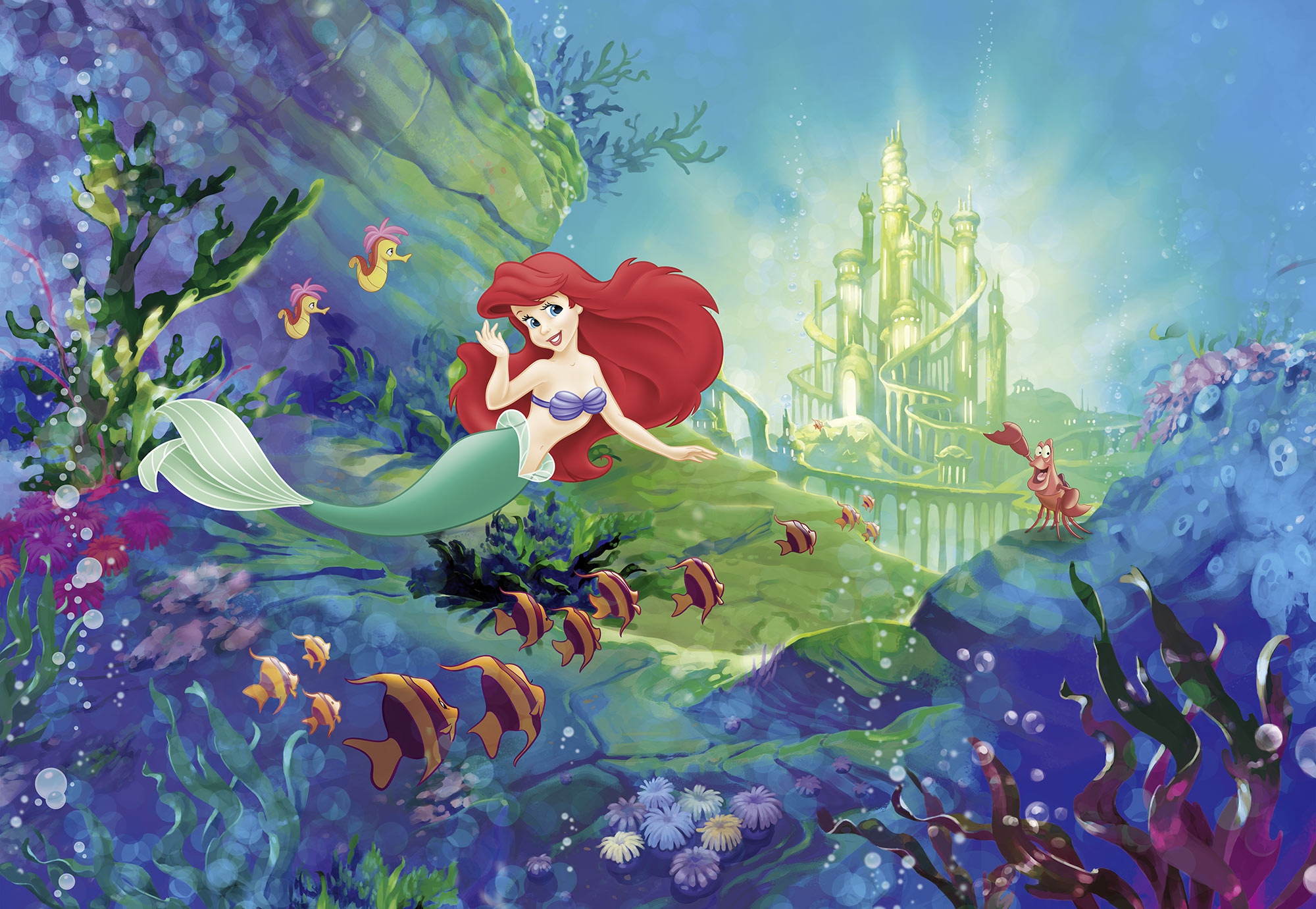 Free Free 207 Disney Castle Little Mermaid Svg SVG PNG EPS DXF File