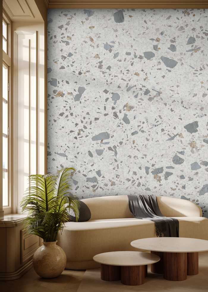 Digitally printed photomural Terrific Terrazzo