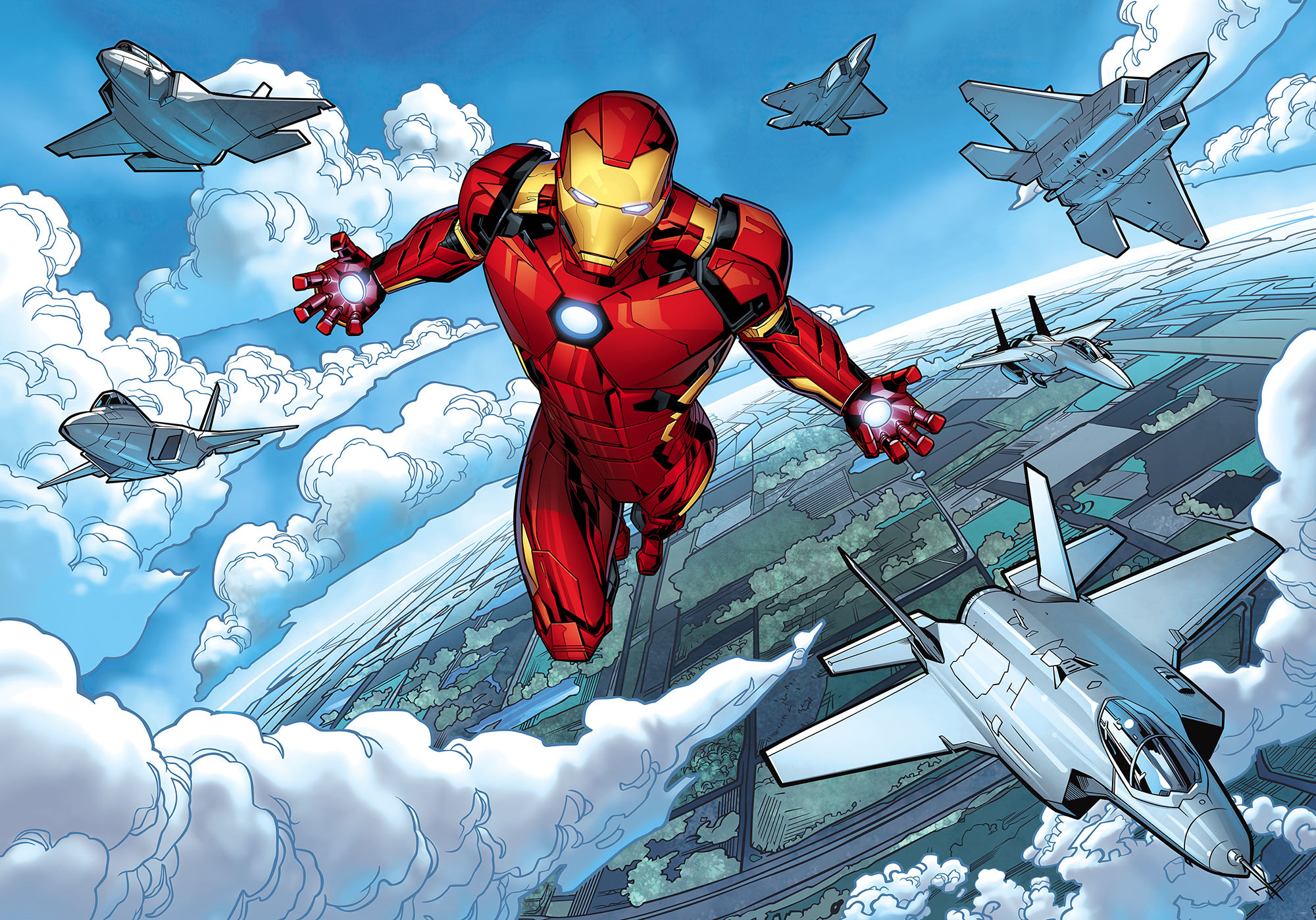 Flying Iron Man Wallpapers  Top Free Flying Iron Man Backgrounds   WallpaperAccess