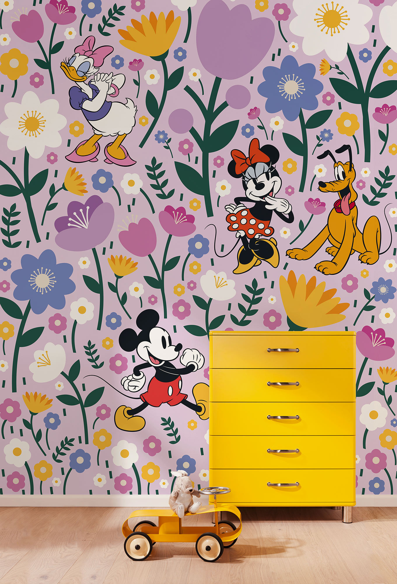 Disney Mickey Mouse and Minnie Mouse Botanical Spring