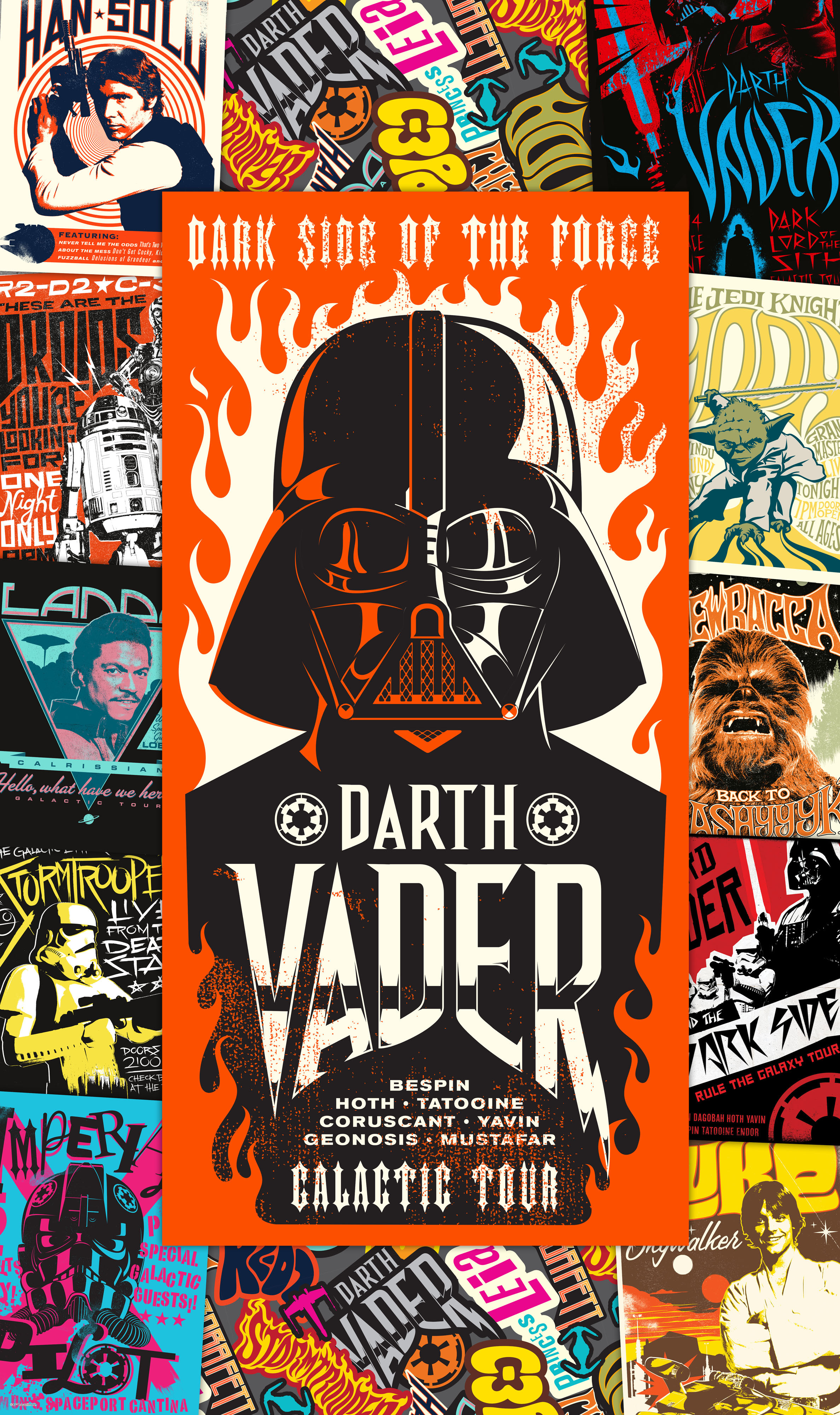 Star Wars Rock On Posters